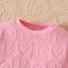 Mother & Kids European And American New Baby Round Neck Long-sleeved Top + Two Pieces Of Letter Printed Trousers 2023 Spring And Autumn Casual Suit_viptrois.com