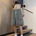 Summer Versatile Student American Style Printed Loose Sporty Casual Five Point Pants Thin Bottoms For Men_viptrois.com