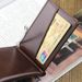 Hot Sale Fashion Men's Leather Money Clip Wallet With Magnet Hasp Credit Card Cash Holder Business Short Designer Purse For Male_viptrois.com