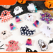 Ghost Expression Halloween Cute Hair Clip Hair Clip High-end Acrylic Shark Clip_viptrois.com