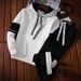 Men's Clothing Autumn Hip-Hop Hoodie Set Trendy Loose Fit Long Sleeve T-Shirt Pants Two-Piece Outfit For Students (Zip-Up & Pullover Styles)_viptrois.com