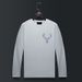Men's Clothing Handsome High End Men's Clothing Tops Bottoming Shirts Men's T Shirts Long Sleeved Trendy Brands_viptrois.com