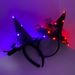 Halloween LED luminous headdress female witch magic show party hat_viptrois.com