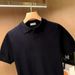 Men's Clothing Summer New Fashion Lapel Men's T Shirt Short Sleeves High End Black Casual Men's Knitted Polo Shirt Short Sleeves Men_viptrois.com