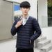 Pure Jacket Men Short 2025 Winter New Season Men's Thin 90 White Duck Down Lightweight Inner Liner Coat_viptrois.com