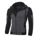 Men's Clothing Personalized Colorblock Double Zipper Hooded Cardigan Slim Sweater_viptrois.com