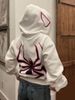 2023 Halloween Unique Men And Women Sweatshirt Y2K Couple Large Size Spider-Man Zip Hoodie_viptrois.com