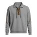 Cross-Border Heavyweight Hot-Selling Long-Sleeve Solid Color Sweatshirt For Men Fashion Loose Turn-Down Collar_viptrois.com