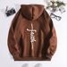 Men's Clothing sweatshirt faith fashion printed hooded back collar plus velvet sweatshirt_viptrois.com