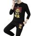 Embroidered casual sweatshirt set with men's trendy brand 2023 autumn new men's sports two-piece set_viptrois.com