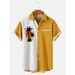 Men's Clothing Summer New Style Plus Size Men's Casual Slim Fashion 3D Printed Short Sleeve Shirt, Men's Shirt_viptrois.com