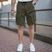 Men's Clothing Retro Sportswear Casual Shorts Men Summer Ice Silk Cool Loose Five Point Pants_viptrois.com