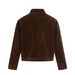 0271 American Retro Suede High-End Composite Deconstructed Jacket Design Unisex Short Wide Casual Coat_viptrois.com