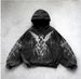 Washed Hooded Sweatshirt Pullover Versatile Cool Eagle Print Hoodie New Arrival_viptrois.com