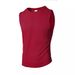 Men's Clothing Summer Knitted Mesh Fitness Sports Slim Vest Men's I Shaped Wide Shoulder Vest_viptrois.com