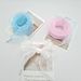 Shoelaces Lace Ribbon Snow Yarn Silk Shoelaces Suitable For Ballet Hair Pearl Bowknot Dexun Shoe Lace Rope A Pair_viptrois.com