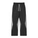 Men’s High-Waist Casual Sweatpants – Loose Fit, Drawstring Waist, Unisex Streetwear (Black/Flower Ash/Khaki, M-XXXL)_viptrois.com