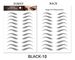Eyebrow Stencils 6D Black Eyebrow Stickers Half Brown Eyebrow Tattoo Eyebrow Stickers Lazy Waterproof Natural Semi Permanent_viptrois.com