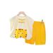 Male Baby 2025 New Cute Casual Thin Summer Set For Infants And Children Cool Handsome Cartoon Tiger Short Sleeves_viptrois.com