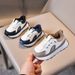 XUANMU Kids Casual Shoes Spring New Boys Non Slip Running Shoes Fashion Leather Breathable Girls Sneakers Z0003_viptrois.com
