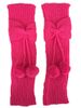 New autumn and winter children's adult butterfly tie ball socks, knitted woolen warm boots, stacked leg protectors_viptrois.com