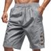 Men's Clothing New Men's Linen Breathable Beach Shorts Sports Casual Loose Five Point Shorts Men_viptrois.com