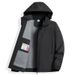 Unisex All-Weather Windproof Jacket – Detachable Hood Outdoor Hiking Coat For Men & Women_viptrois.com