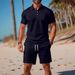 Men's Clothing Summer Casual All Match Suit Two Piece Suit Fashion_viptrois.com