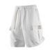Men's Clothing Summer Lightweight Loose Fit Cargo Shorts Trendy Jacquard Sports Shorts S 3XL_viptrois.com
