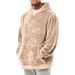 New Youth Hooded Double-Sided Fleece Winter Pullover Sweatshirt Men Top_viptrois.com