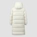 Hat Detachable Knee Length 2025 Winter New Zipper Pocket White Duck Down Warm Jacket Trendy_viptrois.com