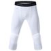 Men's clothing Sports leggings Honeycomb knee brace brace capri Fitness running basketball high bounce_viptrois.com