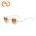 Two Circles Love Shape Diamond Sunglasses - Y2K Retro Fashion Glasses With Studded Design_viptrois.com