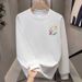 Men's Autumn Long Sleeved Trendy Brand Personalized Cartoon Print Pullover T-shirt Fashionable And Versatile American_viptrois.com