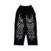 Men's Clothing American Street Fashion 3D Three Dimensional Printing Loose Fit Unisex Casual Cool Trousers_viptrois.com