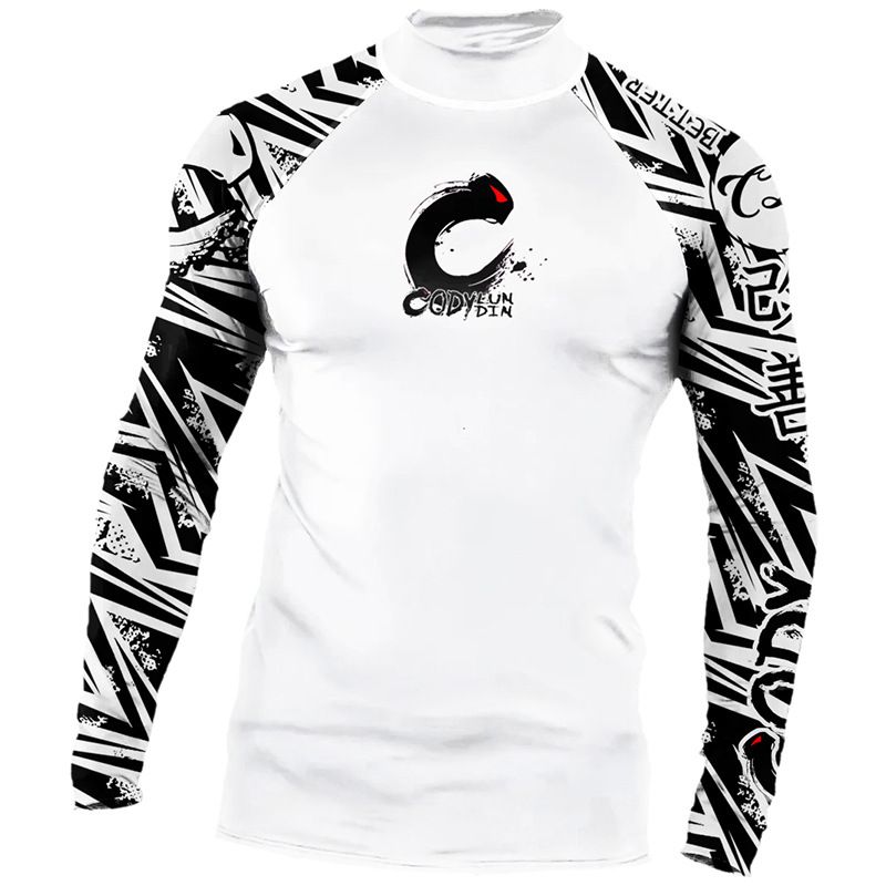 Men's Clothing New Long Sleeve Fitness T Shirt Men's Top Tight Quick Dry Sports Running Training Clothes Outdoor Fishing_viptrois.com