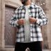 Men's Clothing Plaid Shirt Casual Commuter Shirt_viptrois.com
