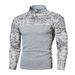 Outdoor Fitness Jogging Men's Long Sleeve Military Field Camouflage Casual Stand Collar Sweatshirt_viptrois.com