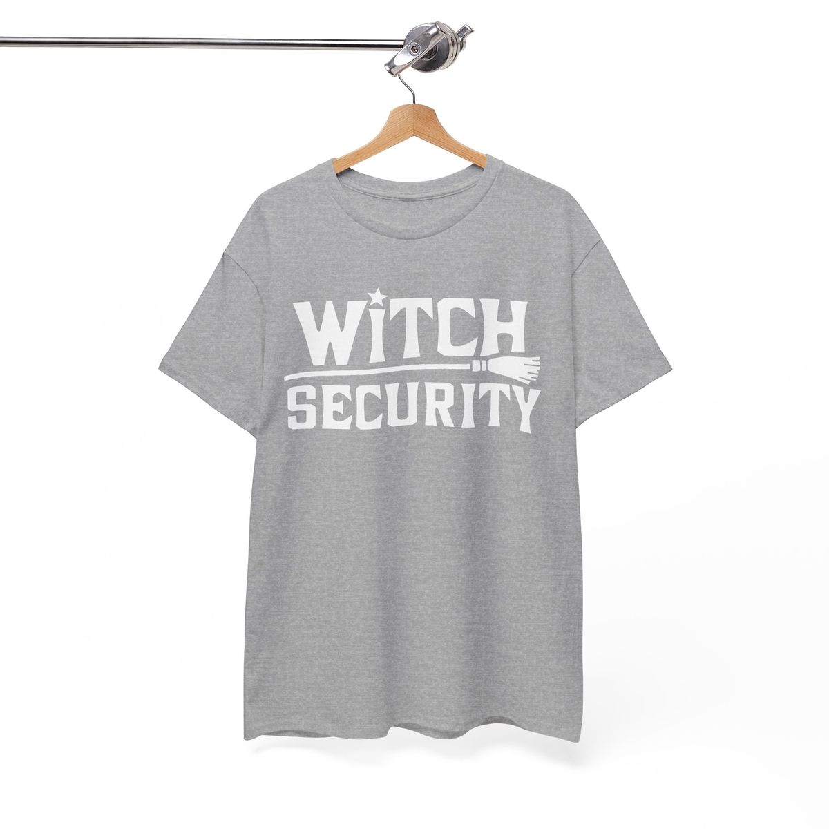 Witch Security Shirt | Spells Potions T-Shirt Mens Womens Tees Top | Perfect For Magic Lovers_viptrois.com
