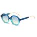 Men's Sunglasses Internet Celebrity Retro Round Frame Sunglasses, Ladies' Trendy All Match UV Anti Ultraviolet New Models_viptrois.com
