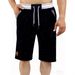 Men's Clothing Loose Fitting Shorts Casual Athletic Capri Pants Quick-Dry Cargo Shorts – Lightweight Polyester Utility Pants With Drawstring Waist_viptrois.com