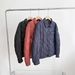 Men's Lightweight Down Jacket With Shirt Collar, 90% White Duck Down, Slim Fit Casual Coat For Autumn & Winter_viptrois.com