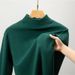 Men's Clothing Double Sided Velvet Brushed Half High Collar Long Sleeved Men's Warm Inner Wear Autumn Clothes Bottoming_viptrois.com
