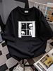 Alien In Window T Shirt Weird Ufo Area 51 Roswell UAPs Tee Cryptid Cryptozoology Streetwear Comfortable Homme Breathable Graphic Soft Casual_viptrois.com