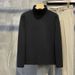 Men's German Fleece Turtleneck Base Layer Shirt Warm Inner Autumn Winter Thickened Double Sided Long Sleeve T-Shirt_viptrois.com