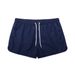 Men's Clothing Summer Beach Pants Comfortable Breathable Solid Color Running Casual Sports Three Quarter Pants_viptrois.com