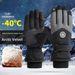Pulse Winter Cotton Skiing Cycling Men Fleece Lined Thickened Warm Women Cold-Proof Gloves Non-Slip New Windproof Outdoor_viptrois.com