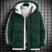 Men’s Winter Puffer Jacket – Water-Resistant Hooded Coat With 450g Polyester Fill (7 Sizes, 5 Colors) | Unisex Streetwear & Casual Style_viptrois.com