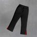 Men's Clothing Fashion New York Letter Leisure Fashion Slightly Elastic Fabric Flared Pants Fashionable And Versatile_viptrois.com