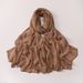 Soft & Breathable Modal Cotton Scarf Wrap - Lightweight, Wide Hem, Versatile For All Seasons (20 Colors Available)_viptrois.com
